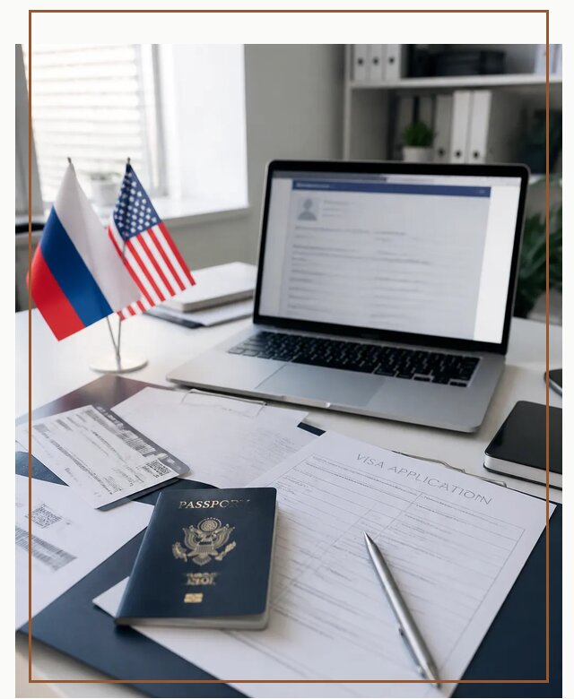 Оформление визы в США для туристов и бизнеса в Щербинке
