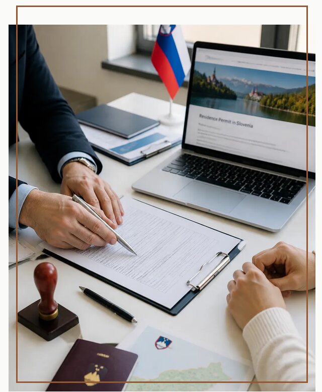 Оформление вида на жительство в Словении под ключ в Щербинке