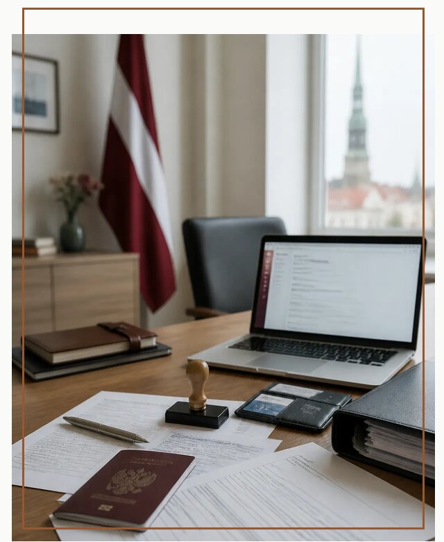 Оформление вида на жительство в Латвии под ключ в Щербинке