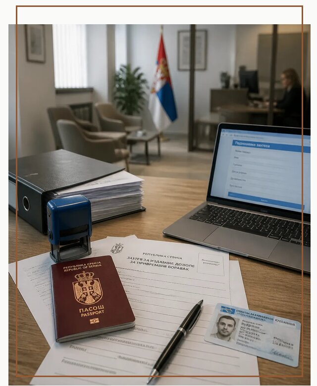 Оформление ПМЖ в Сербии для переезда в Щербинке под ключ