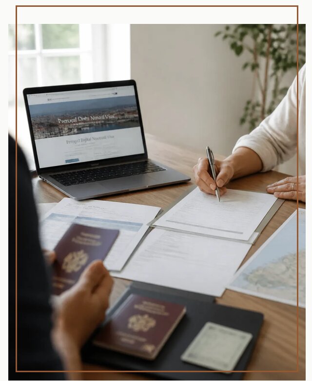 Оформление Digital Nomad и ВНЖ Португалии в Щербинке